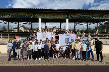 «105 років під Олімпійським прапором» – символічний забіг.